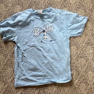 Kids Blue Graphic T-Shirt